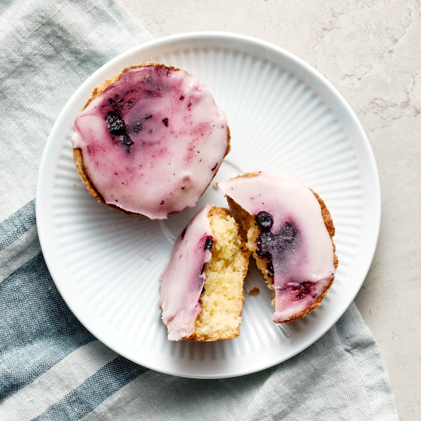 Glutenfria blåbärsmazariner