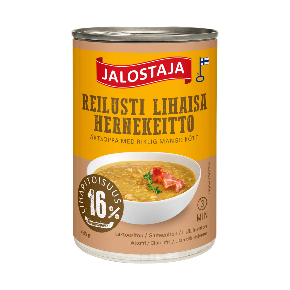 Jalostaja Ärtsoppa med riklig mängd kött 435g