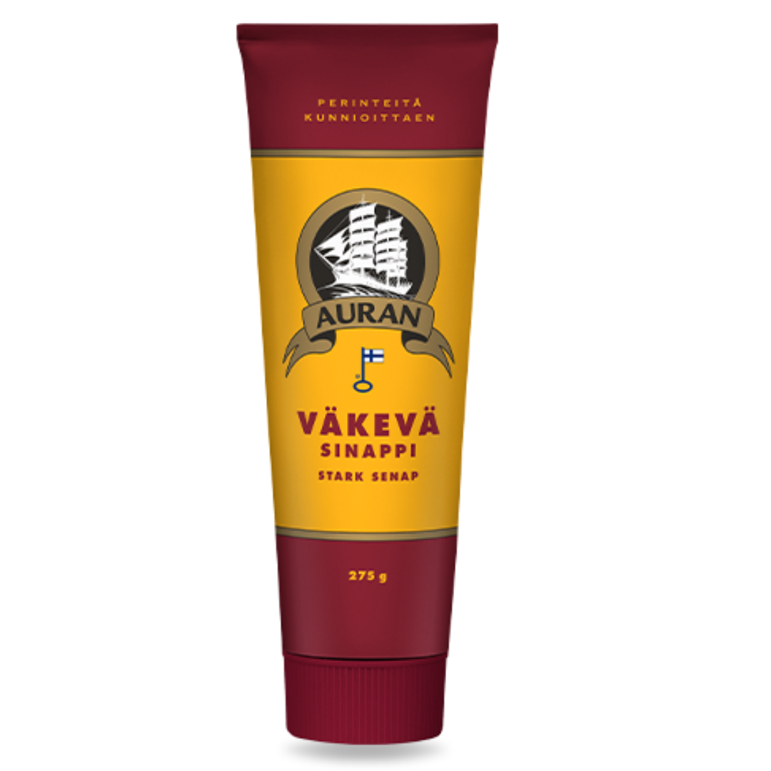 Auran Senap Stark 275g – stark finsk senap | Finska Hembageriet