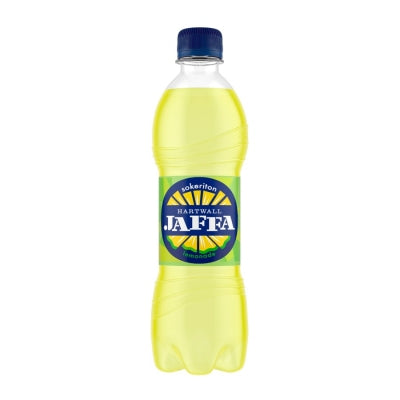 Jaffa Lemonade sockerfri 0,5 L från Hartwall, finsk citronläsk.