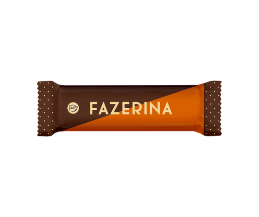 Fazer Fazerina chokladstycksak 37 g – finsk choklad med apelsinfyllning