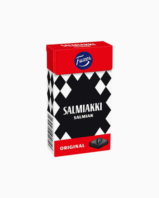 Fazer Salmiakki pastiller 40 g – klassiska finska salmiakpastiller