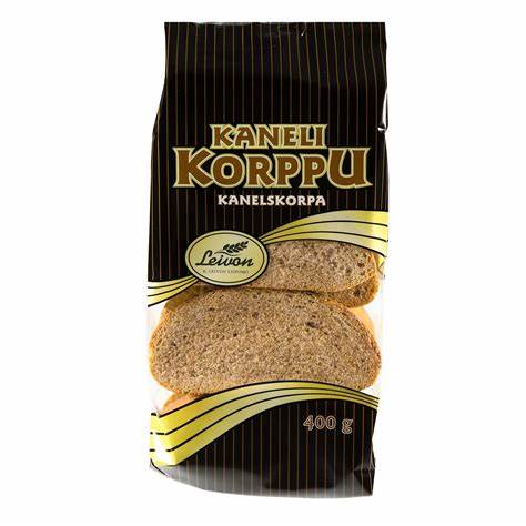 Kanelikorppu (kanelskorpor), viipaloitu 400g