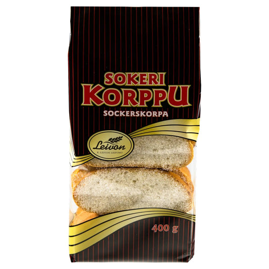 Sokerikorppu (sockerskorpor), viipaloitu 400g